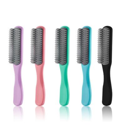 China Salon Hairdressing Professional Stock End-Tooth Round-Tooth Comb Styling Hairdressing Hot-selling Comb for sale