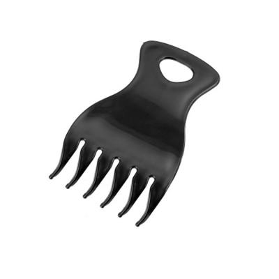 China Comfortable Custom Color Hairstyle Styling Tool Pick Plastic Afro Hair Comb for sale