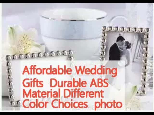 Affordable Wedding Gifts  Durable ABS Material Different Color Choices  photo frame
