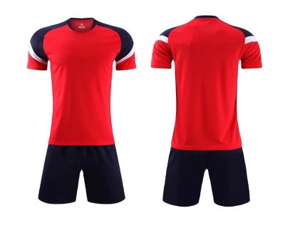 China 2022 New Design Breathable Football Uniform Cheap Soccer Jersey Sportswear Wholesale for sale