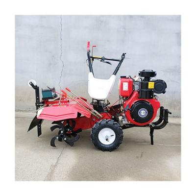 China Multifunction Agricultural Farms Gasoline Small Scale Hand-push Micro Tiller for sale