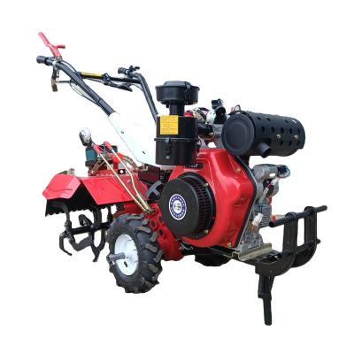 China Mini Farms 10 Horsepower Diesel Engine Hand Held Power Self Propelled Harvester Corn Soybean Alfalfa King Grass Wheat Sesame Sesame Rice Mini Grass for sale