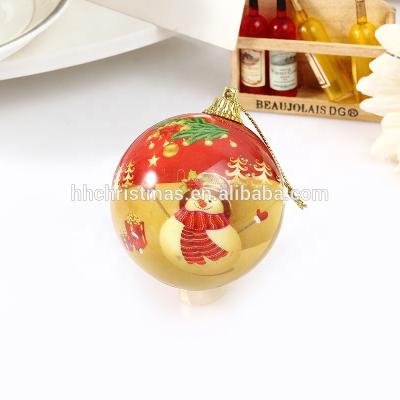 China Christamas Decoration Christmas Tree Decoration Christmas Ornament Baubles Shatterproof Plastic Around Balls Colorful Set for sale