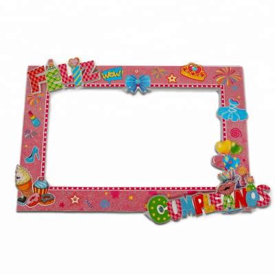 China Whose Custom Happy Birthday Craft Photo Frame Eco-friendly For Memorial Birthday Gifts Keepsake for sale