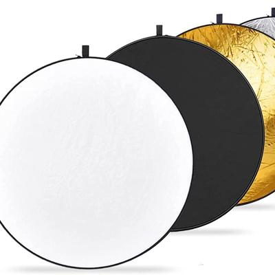 China Triopo 43 Cm Light Reflector 5-in-1 Collapsible Stuido and Multi-Disc 43 Speedlite Triopo 43 with Bag - Translucent, Silver, Gold, White and Bla for sale