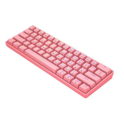 China Multimedia Keys AIWO RGB Rechargeable OEM Gaming Keyboard Geming Kiybord Dual Mode Switches Accept Customized Logo for sale