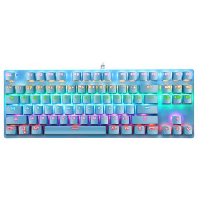 China Teclados 87 Keys Fast Keypad AIWO Delivery Mechanical Keyboard For Competitive Gaming for sale