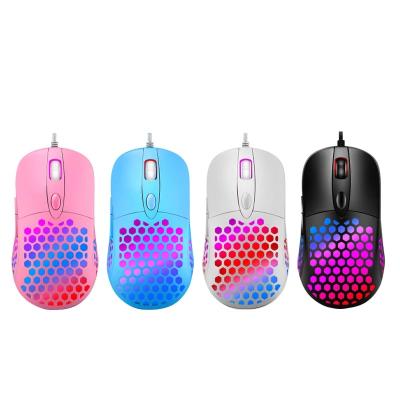 China Wholesale 1 Piece 7 Color Lamp Breathing Game AIWO Usb Factory Mouse Gaming Mouse Wired Gamer Mouse ODM for sale