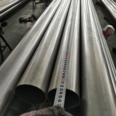 China DX54D Aluminized Steel Pipe Round Pipe for Automobile Exhaust Pipe 1.0mm 1.2mm 1.5mm DX53D for sale