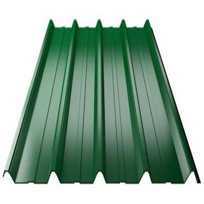 China PVC film Galvanized Steel Zinc coating Wavy Corrugated Steel Sheet for roofing sheet en venta