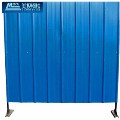 China PPGI Prepainted Galvanized steel Sheets for Fence /Wall panel / Corrugated roofing Sheets Trapezoid roof for sale