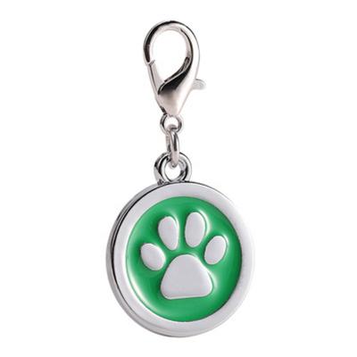 China Wholesale Promotional Custom Padded Metal Dog Tag Pet ID Tag Paw Shaped Pet Tags Pendant Personalized for sale