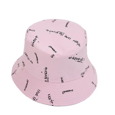 China New Fashion Korean Edition JOINT Summer Kids Leisure Umbrella Basin Alphabet Outdoor Fisherman Hat for sale