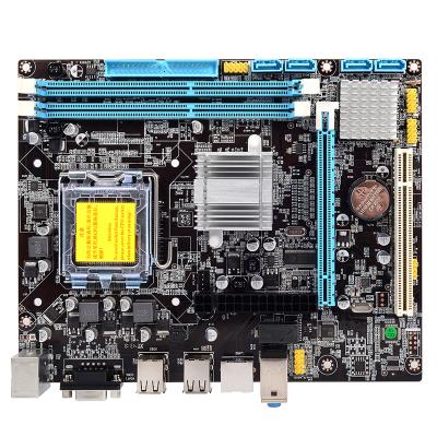 China Best price intel g41 support 2*ddr3 desktop mainboard lga755 711 for g41 motherboard for sale