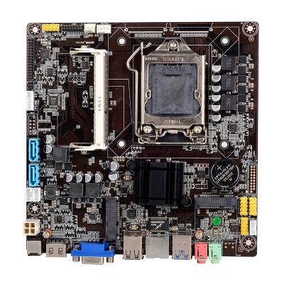 China laptop motherboard h110 chipset lga1151 oem h110 desktop motherboard for sale