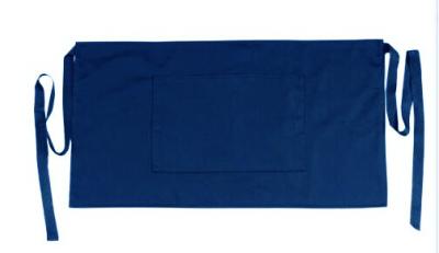 China BSCI passed-Promotional blue apron with customer's logo-Printed or embroidery for sale