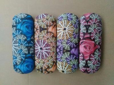 China Hot selling printed glasses cases-flower design printed for sale