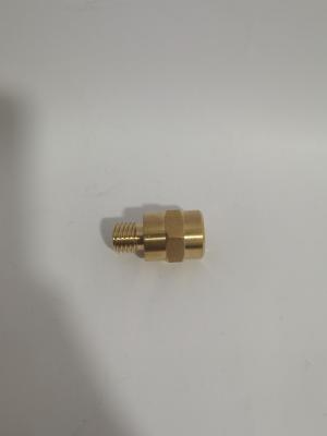 China HASCO Metric Brass 1 Copper Compression Coupling ZINC PLATED for sale