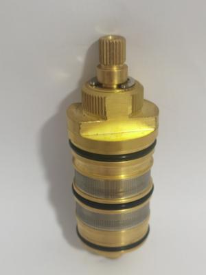 China Cartucho del grifo de cobre amarillo de los accesorios del control de la temperatura del desviador 500000 veces en venta