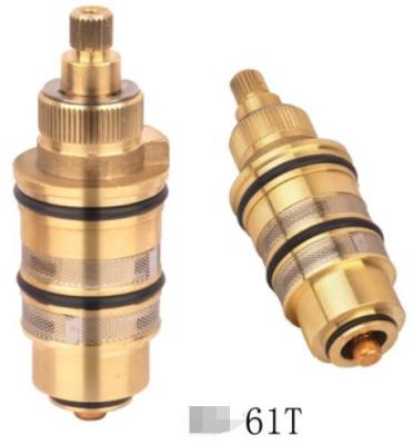 China 25g-125g Brass Ceramic Cartridge Thermostatic Shower Valve Replacement 500000 Times for sale