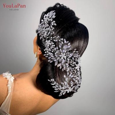 China Bridal Crown Tiara Party Wedding Hair Accessories Popular Party Yolapan HP390 Rhinestone Bridal Headband for sale