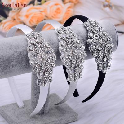 China Fashion YouLaPan S03-FG Style Kute Ladies Western Hair Accessories Girls Party Handmade Rhinestone Headband for sale