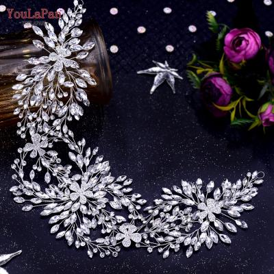 China Bridal Crown Tiara Party Wedding Hair Accessories Popular Party Yolapan HP390 Rhinestone Bridal Headband for sale