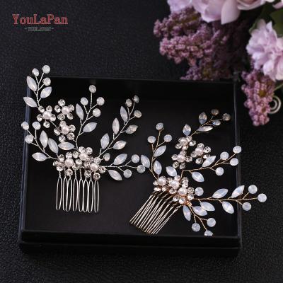 China Wedding Accessorize YouLaPan HP293 Personalized Ladies Daily Headdress, Wedding Hair Accessories, Bridal Pearls and Rhinestone Hair Comb for sale