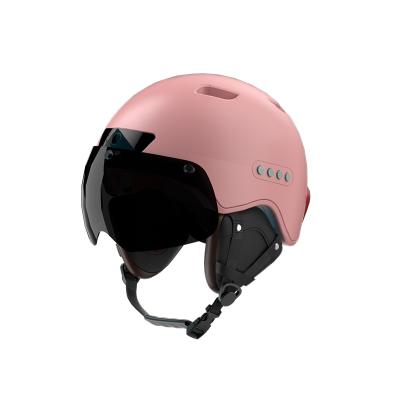 China 2021 PP/Plastic New Arrival OEM Smart Helmet Motorcycle Cycle Helmets Radio Connect 1080 HD Smart Helmet With Camera for sale