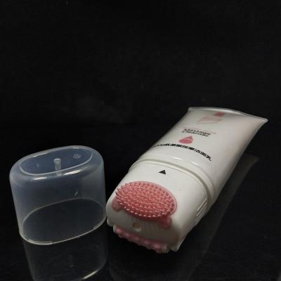 China Latest OEM Head Massage 100g PE Detergent Tube /plastic Facial Skin Care Empty Lotion Soft Packaging Tube for sale