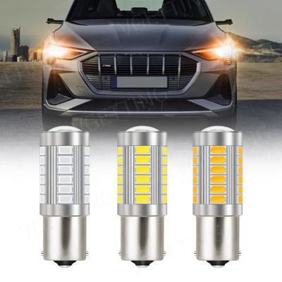 China Aluminum Car LED Driving Turn Signal Tail Brake Light Fog Lamp 1156 BA15S P21W 1157 P21/5W BAY15D BAU15S PY21W Bulb for sale