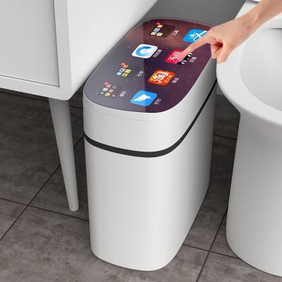 China Viable new electric intelligent automatic sensor touchless smart trash can plastic trash can manufacturer for sale