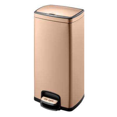 China Sustainable Household Trash Can Stainless Steel Trash Can Smart Garbage Bin for sale