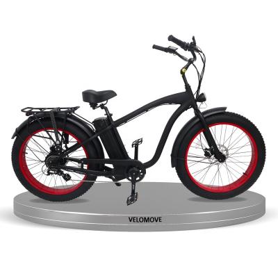 China Fast Delivery Popular E-Bike 48V 500W 750W Aluminum Alloy 40km/h 26 Motor Electric Bike for sale