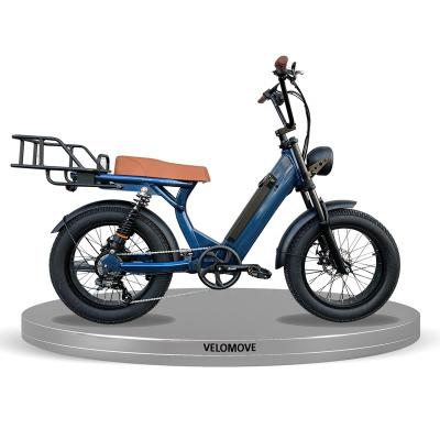 China Aluminum Alloy 48V 500W Full Suspension Long Term Ebike Electric Bike Fat Tire, Electric Bicycle Electric Bike Fat Tire for sale