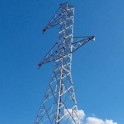 China Q235/Q345/Q355/SS400/ST37-2/ST52/Q420/Q460/S235JR/S275JR/S355JR New Energy Telescopic Photovoltaic Wind Power Station 11kV 33kV 132kV Pole Power Plant Support for sale