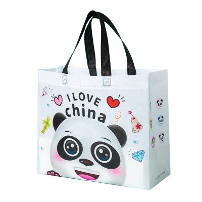 China Customized reusable recycled waterproof non woven packaging shopping bag eco non woven bag with logo for sale