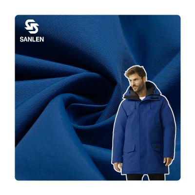 China 70 Raincoats High Quality 320D Recycled Custom Man Taslan Woven Outer Rayon Ripstop Waterproof 100% Nylon Fabric For Jacket for sale