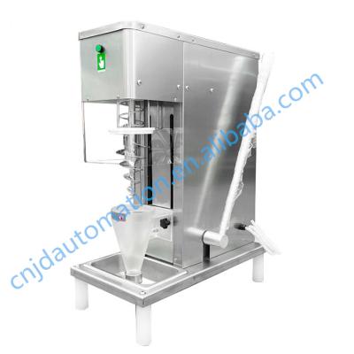 China Real Snack Factory 750w Swirl Ice Cream Mixer Stir Frozen Yogurt Mixer Fruit Gelato Ice Cream Mixing Blender Real for sale