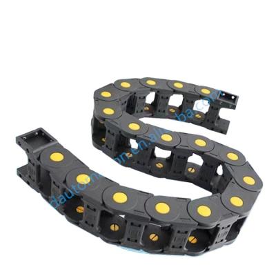 China High Quality Plastic CNC Machine Tools Nylon Cable Drag Chain Router Anchor Chain Carrier Track For Wires for sale