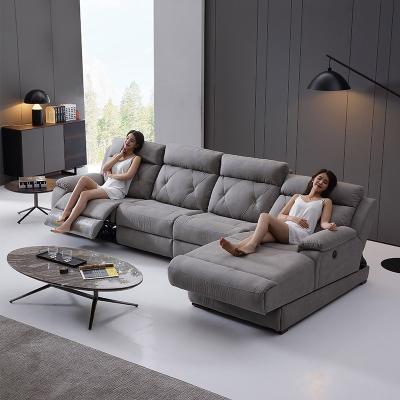 China New Design Adjustable Fabric Multifunctional Folding Sofa Bed Set With Storage Mattress(Height) Living Room for sale