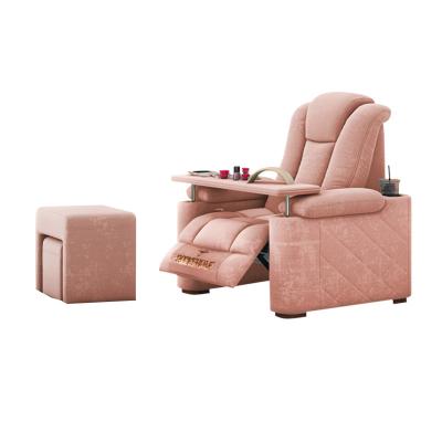 China Durable Luxury Single Leg Electric Pedicure Chair For Manicure And Pedicure for sale