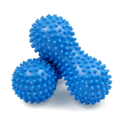 China Portable High Quality PVC Nailed Body Massager Massage Ball Peanut Massage Ball for sale