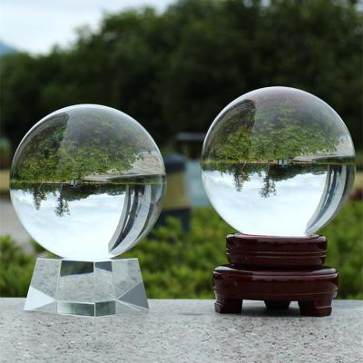 China Europe 20~80mm cash products crystal ball photography with stand k9 photography glass ball crystal ornament for sale