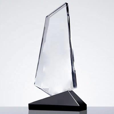 China Europe ship model ship fancy crystal crystal awards form crystal trophy/glass rewards sailing boat award for sale