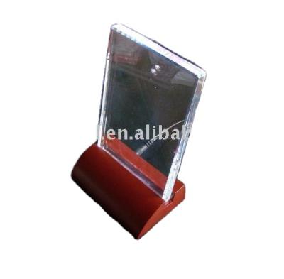 China China 2d Lead Crystal Light Base , Lead Crystal Base Fo 2d Light Plate for sale