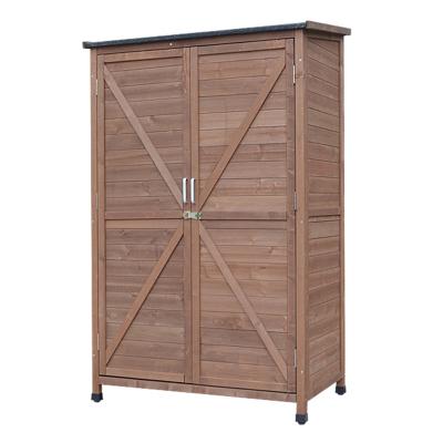 China Litgrow Rainproof Super Anticorrosion Large Storage Tools Easily Collected Outdoor Storage Cabinet for sale