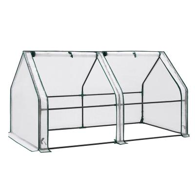 China Easily Gathered Litgrow Mini Greenhouse, Portable Gazebo with Large Zipper Doors, 71