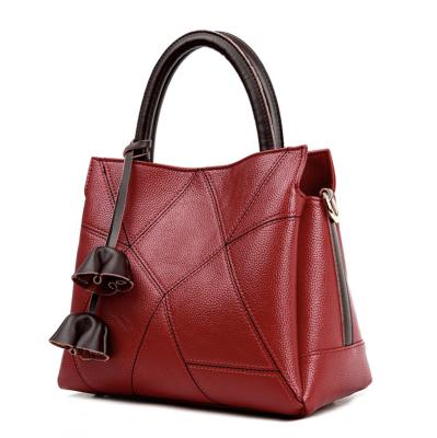 China 2020 Spring New Women's Polyester Korean Fashion Leather Handbags Large Capacity Single Shoulder Bag Ladies Diagonal Handbags for sale