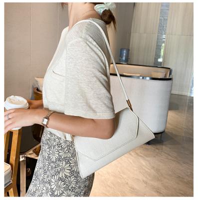 China 2020 Women's Version Lady Bag New Small Crocodile Pattern Shoulder Bag Simple Korean Fashion Portable Simple Handbags Lady's Square Bag for sale